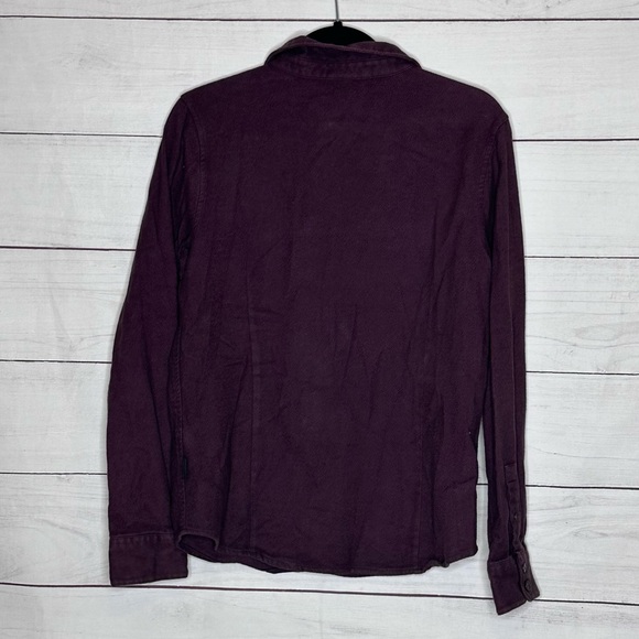 Patagonia Women's Long Sleeves Button-Up in Deep Plum Size M - Picture 7 of 7